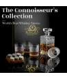 Set Regalo Whisky con Decanter, Bicchieri e Pietre