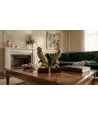 Antique Gold & Brown Parrot Couple 1 —  Decoration Luxury | Maison Imperiale