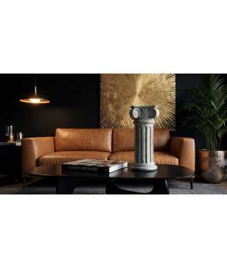 Grande Colonna Decorativa Verde & Oro — Decorazione Luxury | Maison Imperiale