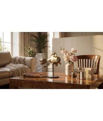 Pesce Oro Sinuoso grande 2 — Decorazione Luxury | Maison Imperiale