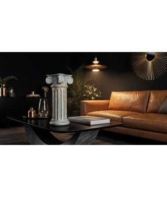 Grande Colonna Decorativa Verde & Oro 1 — Decorazione Luxury | Maison Imperiale