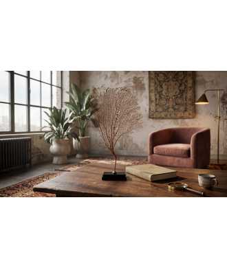 Gorgone Corail Moyen 1 —  Décoration Luxury | Maison Imperiale