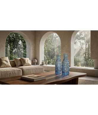 Ondulé Recycled Glass Vase —  Decoration Luxury | Maison Imperiale