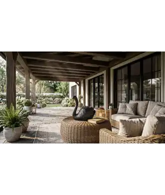 Cygne Noir en Résine —  Décoration Luxury | Maison Imperiale