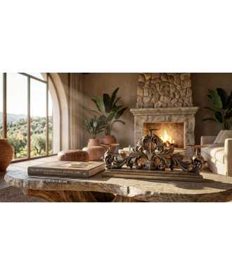 Baroque triple candelabrum —  Decoration Luxury | Maison Imperiale