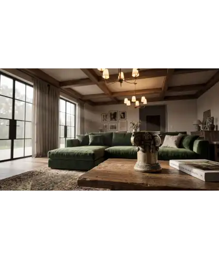 Chapiteau-bougeoir corinthien, ionique —  Décoration Luxury | Maison Imperiale