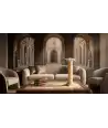 Candela Colonna Corinzia in Cera d’Api Naturale — Decorazione Luxury | Maison Imperiale