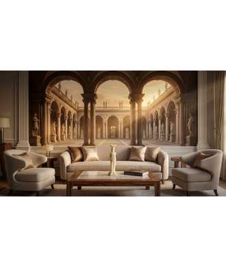 Caryatid Candle in Natural Beeswax 2 —  Decoration Luxury | Maison Imperiale
