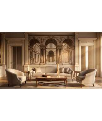 Caryatid Candle in Natural Beeswax 1 —  Decoration Luxury | Maison Imperiale
