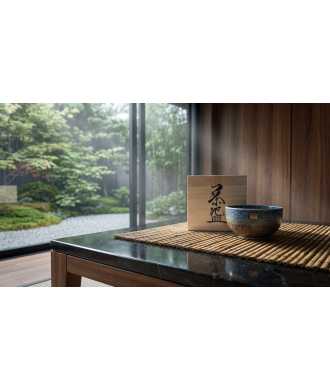 Chawan – Tazza per Matcha celeste — Decorazione Luxury | Maison Imperiale
