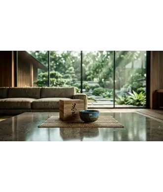 Chawan – Matcha Bowl light blue color 1 —  Decoration Luxury | Maison Imperiale