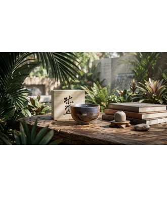 Chawan – Tasse pour Matcha Ocre 1 —  Décoration Luxury | Maison Imperiale