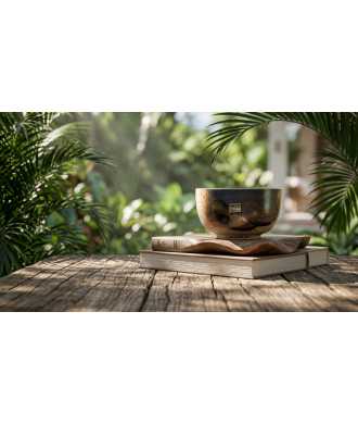 Chawan – Tazza per Matcha Ocra 2 — Decorazione Luxury | Maison Imperiale