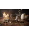 Tasse en Verre avec Soucoupe —  Décoration Luxury | Maison Imperiale