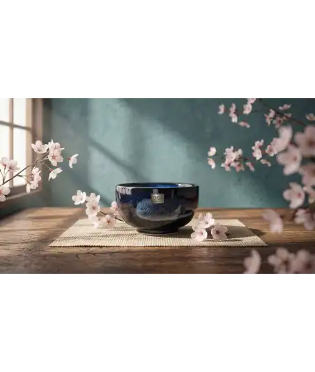 Chawan – Matcha Bowl blue —  Decoration Luxury | Maison Imperiale