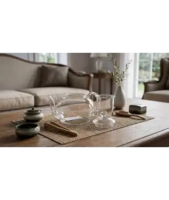 Thermo-Resistant Big Glass Teapot 1 —  Decoration Luxury | Maison Imperiale