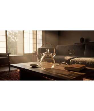 Petite Théière en Verre Thermorésistant —  Décoration Luxury | Maison Imperiale