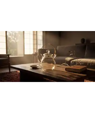 Small Thermal-Resistant Glass Teapot —  Decoration Luxury | Maison Imperiale