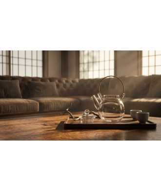 Small Thermal-Resistant Glass Teapot 1 —  Decoration Luxury | Maison Imperiale