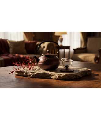 Oitomi Prune Cast Iron Teapot 1 —  Decoration Luxury | Maison Imperiale