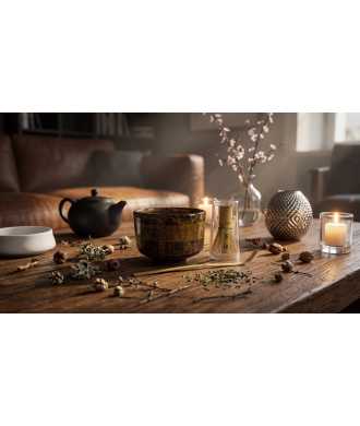 Matcha Set – brown Bowl, Whisk, and Scoop 1 —  Decoration Luxury | Maison Imperiale