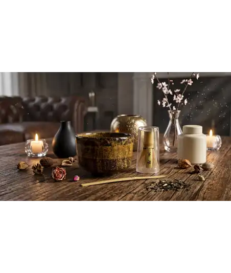 Set Matcha – Tasse Ocre, Fouet et Cuillère —  Décoration Luxury | Maison Imperiale