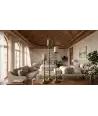Candeliere piccolo in Ottone — Decorazione Luxury | Maison Imperiale