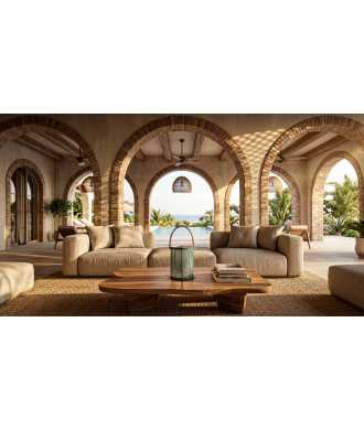 Small Green Lantern 1 —  Decoration Luxury | Maison Imperiale