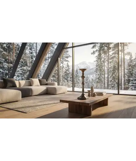 Candeliere Classico Oro Antico — Decorazione Luxury | Maison Imperiale