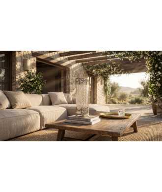 Lanterna Vintage Oro Antico e Vetro 1 — Decorazione Luxury | Maison Imperiale