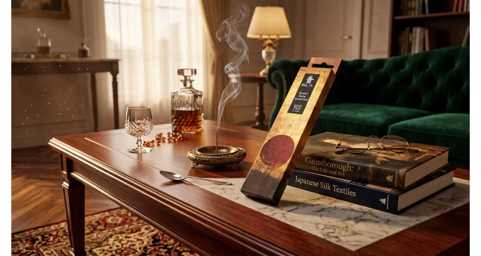 Encens Japonais Bois de Santal —  Décoration Luxury | Maison Imperiale
