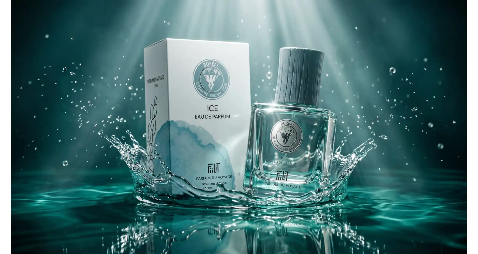 Ice Eau de Parfum 50 ml boisé frais — Luxury | Maison Imperiale