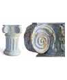 Colonne Décorative Vert & Or 7 —  Décoration Luxury | Maison Imperiale