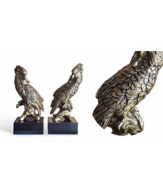 Scultura pappagalli 13 — Decorazione Luxury | Maison Imperiale