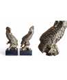 Antique Gold & Brown Parrot Couple 13 —  Decoration Luxury | Maison Imperiale