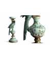 Candeliere Pappagallo Verde & Oro 6 — Decorazione Luxury | Maison Imperiale