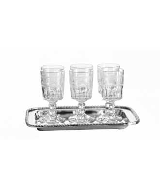 Rectangular Silver Decorative Tray 2 —  Decoration Luxury | Maison Imperiale