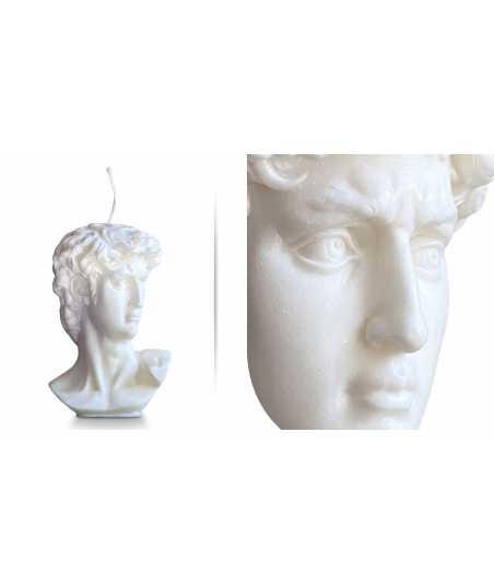 Bougie Buste de David 8 —  Décoration Luxury | Maison Imperiale