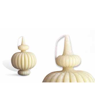 Petite Bougie Baroque en Cire d’Abeille 9 —  Décoration Luxury | Maison Imperiale