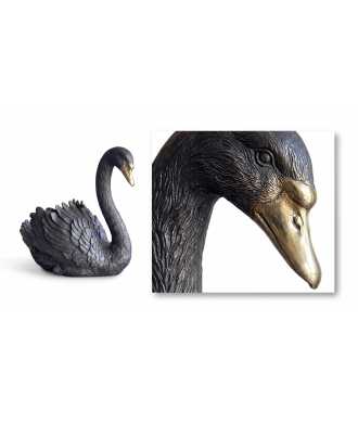 Black Swan in Resin 11 —  Decoration Luxury | Maison Imperiale