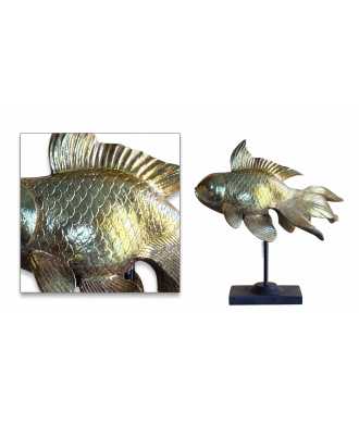 Big Sinuous Gold Fish 6 —  Decoration Luxury | Maison Imperiale