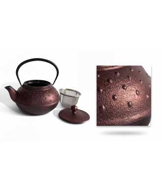 Oitomi Prune Cast Iron Teapot 4 —  Decoration Luxury | Maison Imperiale