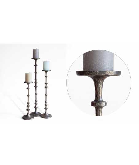 Candeliere piccolo in Ottone 3 — Decorazione Luxury | Maison Imperiale