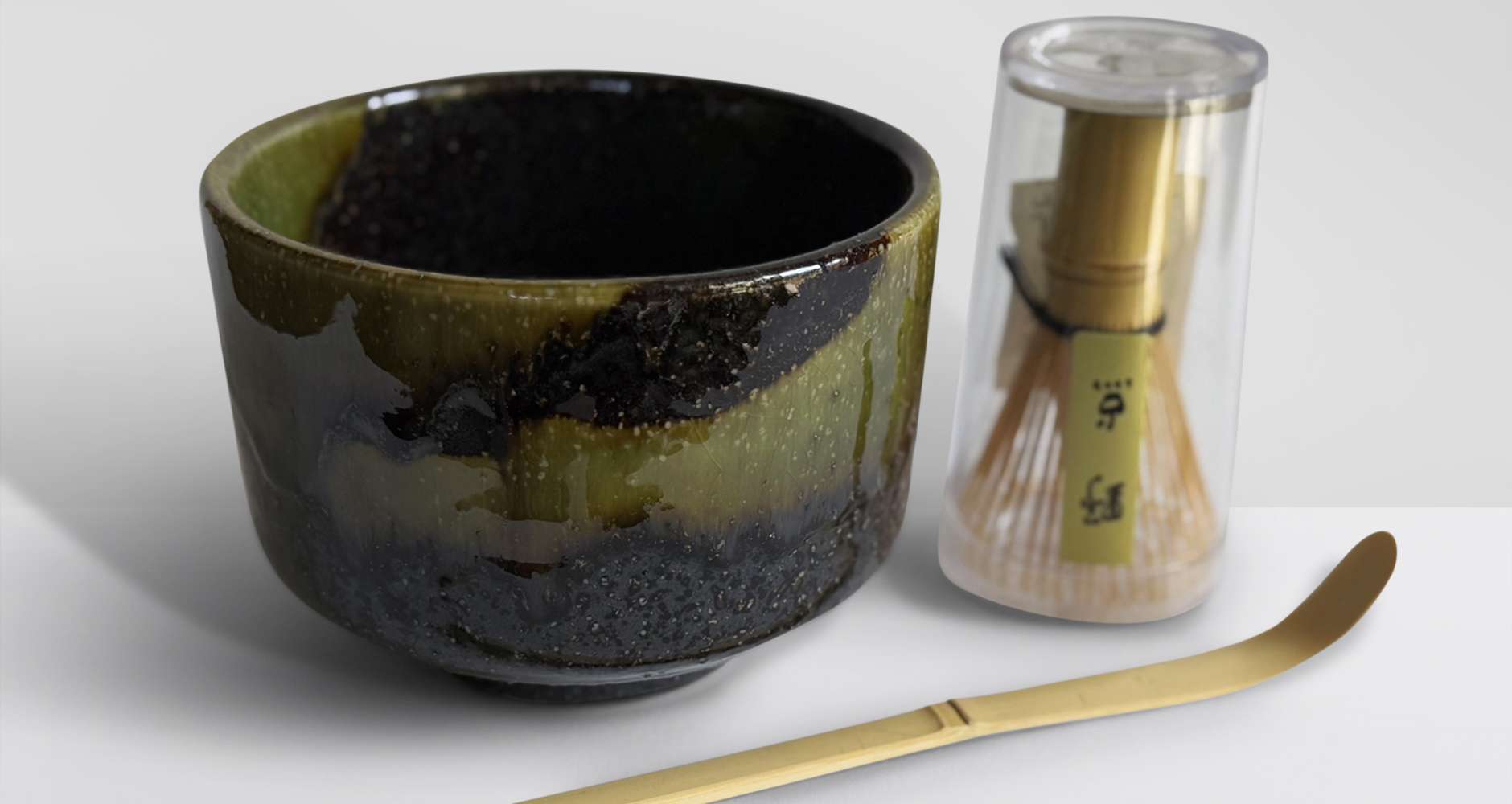 Set Matcha – Tasse vert, Fouet et Cuillère