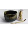 Set Matcha | Tazza Verde, Fouet e Cucchiaio 2 — Decorazione Luxury | Maison Imperiale