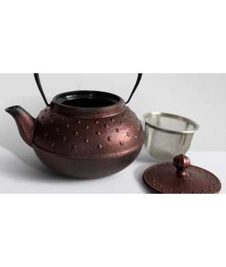 Oitomi Prune Cast Iron Teapot 3 —  Decoration Luxury | Maison Imperiale
