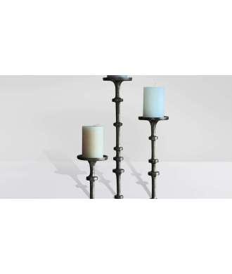 Medium brass candlestick