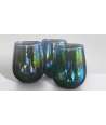 Green Iridescent Candle Holder 3 —  Decoration Luxury | Maison Imperiale