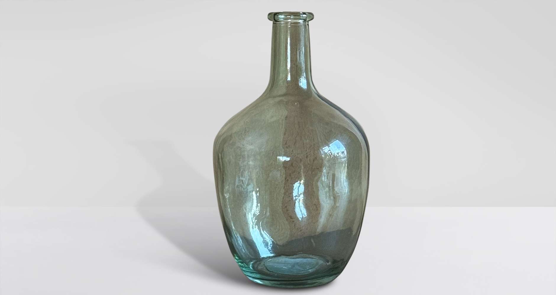 Vaso vetro riciclato Uno