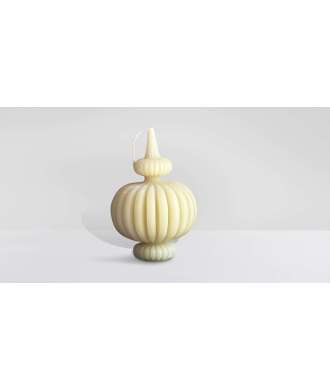 Small Baroque Candle in Natural Beeswax 5 —  Decoration Luxury | Maison Imperiale